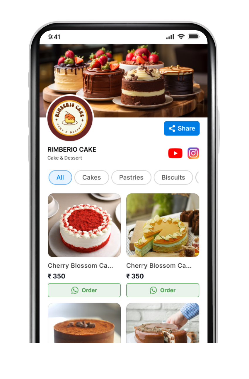 Cake Shop Template