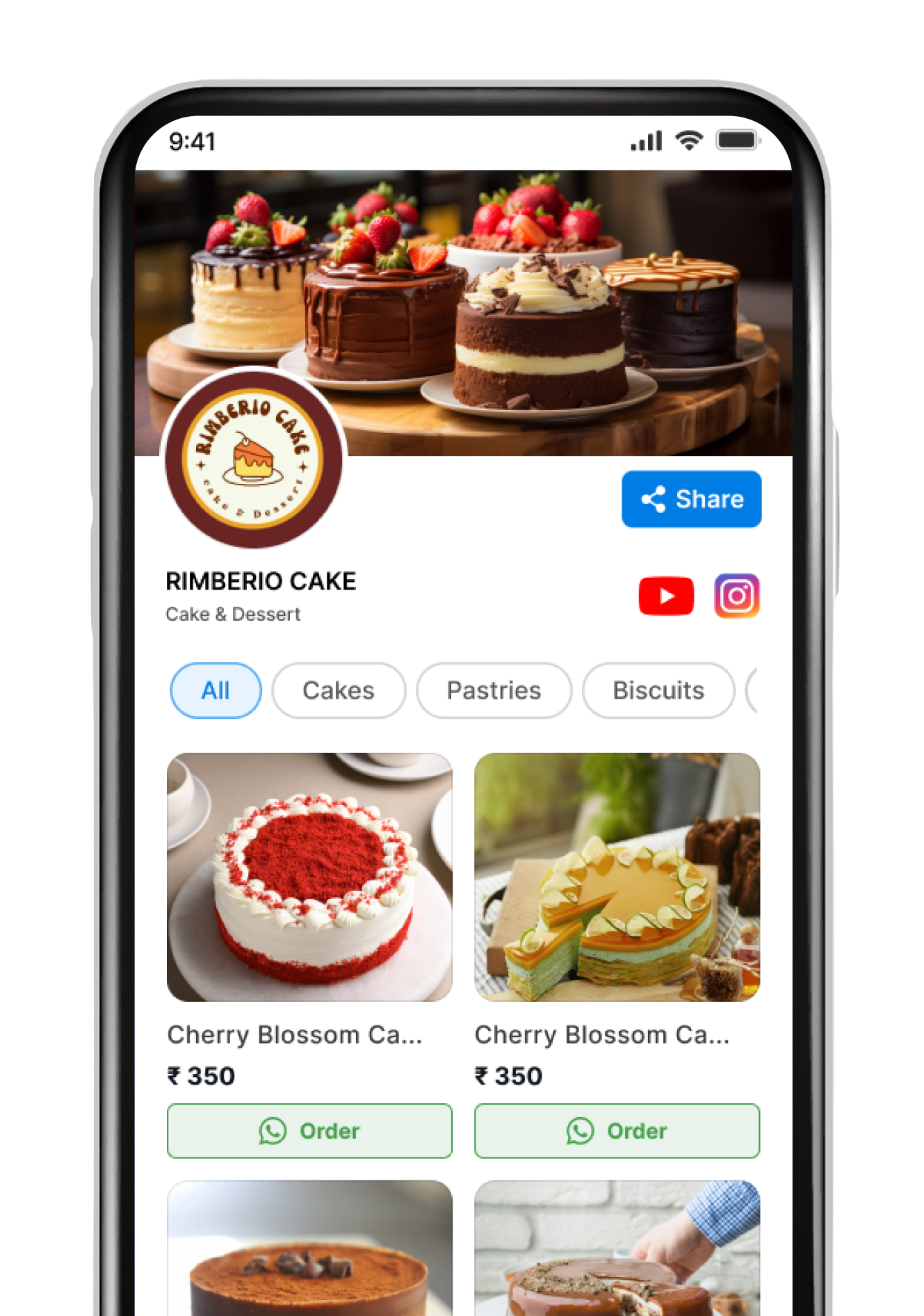Cake Shop Template